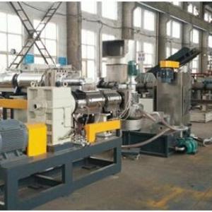 Scrap Plastic Raw Material granulating Producting Line